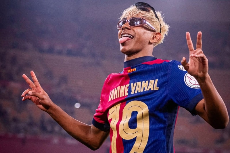 Lamine Yamal làm nóng bầu không khí El Clasico